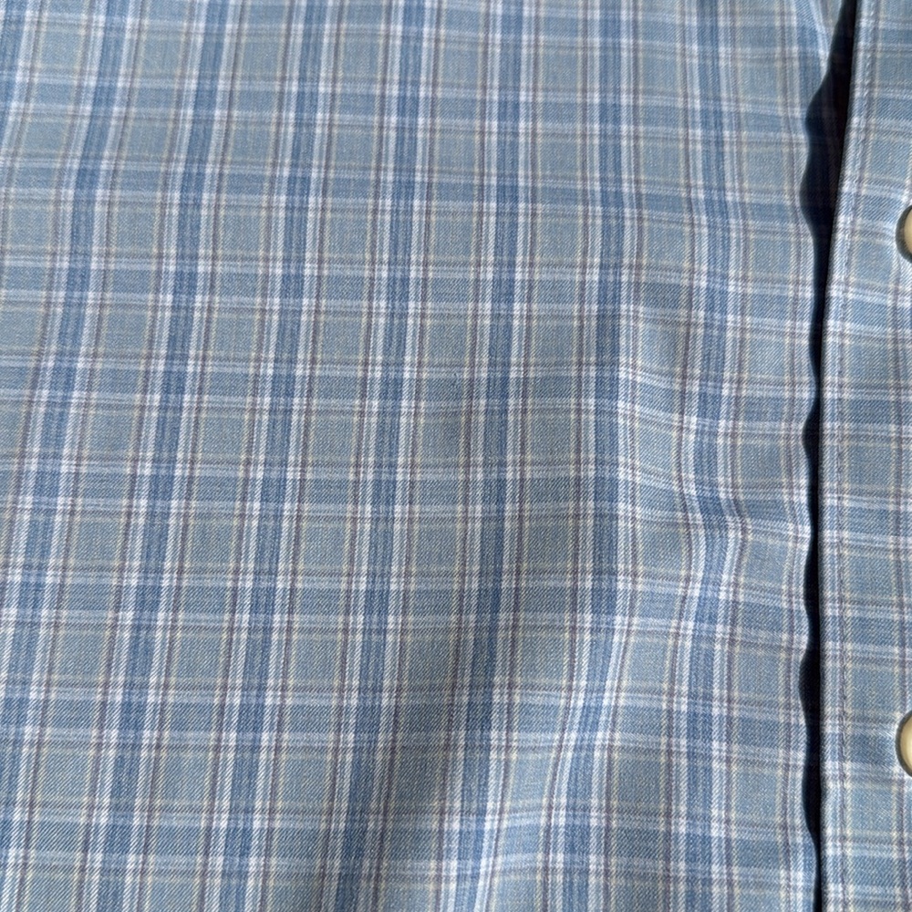 Peter Millar Light Blue Checkered Men's Shirt - Crown Crafted - Picture 7 of 8